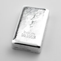 Indium 99,995% - het zelden metaal als indiumrepen